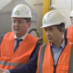 Nobel Peace Prize Laureate Rae Kwon Chung Visits Kazakh Hazardous Waste Recycling Facility
