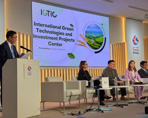 Халықаралық жасыл технологиялар орталығы EXPO OSAKA 2025-те жапондық ірі компаниялармен кездесулер өткізді