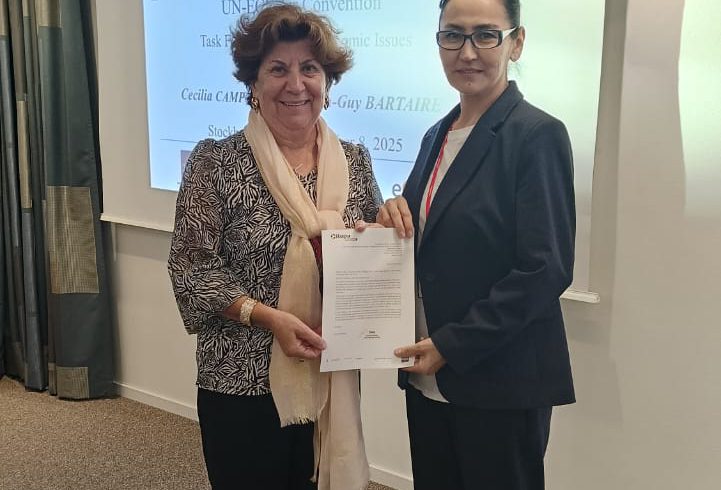 French Organization CITEPA Presents Certificate of Recognition to IGTIC in Stockholm