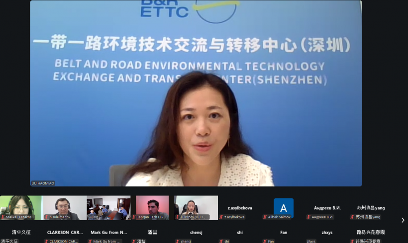 IGTIC and B&RETTC Host International Online Seminar Engaging Nearly 100 Chinese Green-Tech Companies