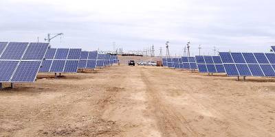 Construction of SPP with a capacity of 2 MW in the area with. Batyr Munaylinsky district of Mangystau region